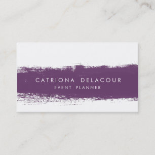 Carte de visite abstrait d'éclaboussure