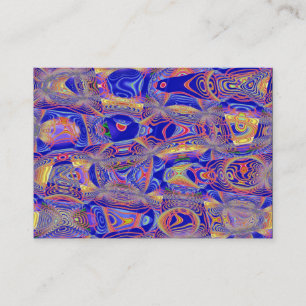 Carte De Visite Abstrait fractal 061012a