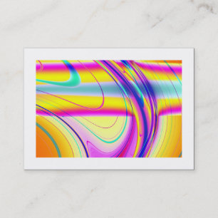 Carte De Visite Abstrait fractal 061012f (frontière)