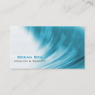 Carte de visite Abstrait Ocean Wave