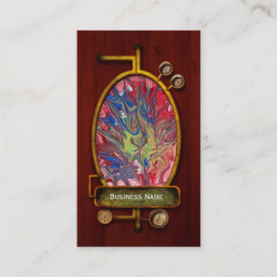 Carte De Visite Abstrait - Peinture - Le sens de la vie