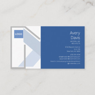 Carte de visite Abstrait Structure Architect