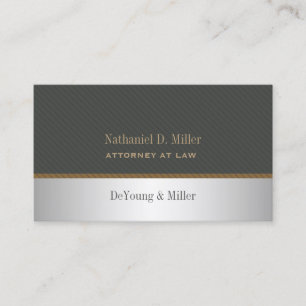 Carte De Visite Accentuation de PixDezines Silver+Grey Pinstripes