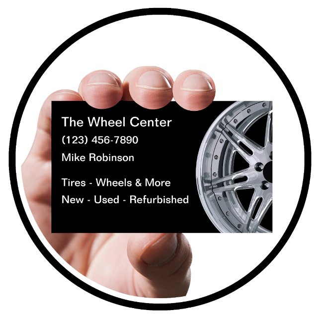 Carte De Visite Accessoires automobiles au détail (Créateur téléchargé)