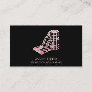 Carte De Visite Accessoires de la maison de montage pour tapis rou