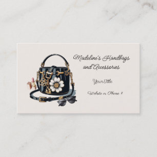 Carte de visite Accessoires de Sac à main de Desig