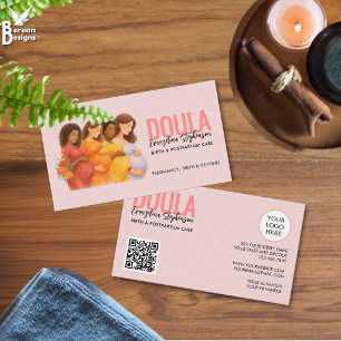 Carte De Visite Accompagnante à la naissance professionnelle post-