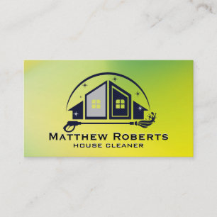 Carte De Visite Accueil Nettoyage haute pression Nettoyeur