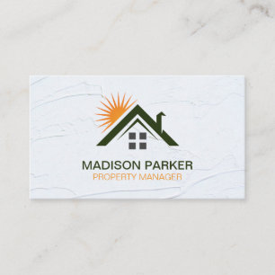 Carte De Visite Accueil Soleil   Propriétés privées commerciales