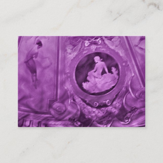 Carte De Visite Aceo vintage d'atc de femmes (Devant)