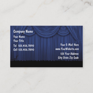 Carte De Visite Acteur Animateur