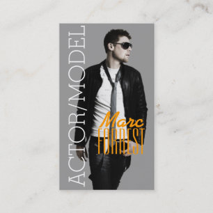 Carte De Visite Acteur Modèle Capture d'écran du cinéma