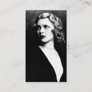 Carte De Visite Adela, photo vintage noire et blanche élégante