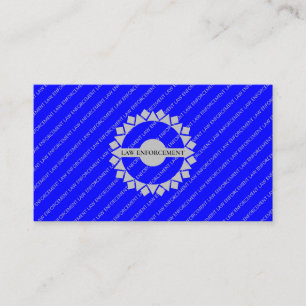 Carte De Visite Adjoint du Département de Police de la Gendarmerie