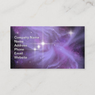 Carte De Visite Adoration de la galaxie spatiale