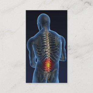 Carte De Visite Affaires Card4 de chiroprakteur