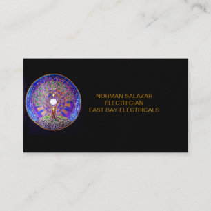 CARTE DE VISITE AFFAIRES CARD-ELECTRICIAN