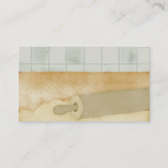 Carte De Visite affaires de chef de pâtisserie de boulanger de (Devant)