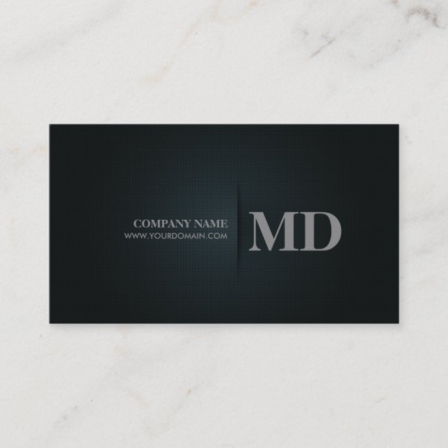 Carte De Visite Affaires élégantes simples simples Card* (Devant)