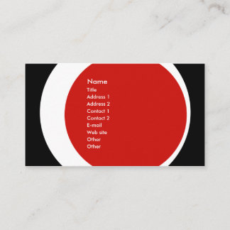 Carte De Visite Affaires modernes/carte sociale de profil de mise