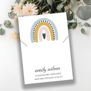 CARTE DE VISITE AFFICHAGE DE BRACELET DE COULEUR BLANC SCANDI DE P