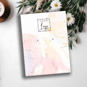 Carte De Visite Affichage du logo de l'oreille du collier d'aquare