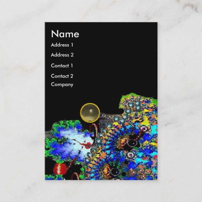 Carte De Visite AGATE EPHÉMERALE Beauté, Salon, Spa, Artiste maqui (Devant)