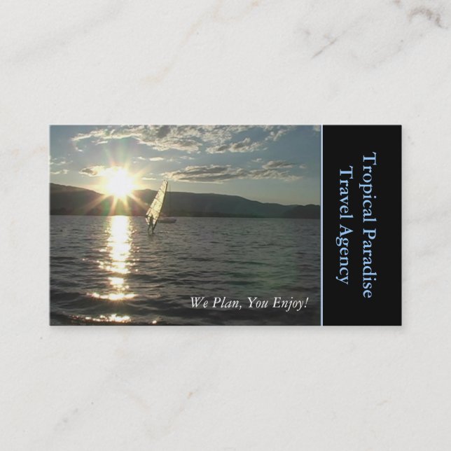 Carte De Visite Agence de voyages (Devant)