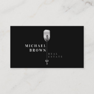 Carte De Visite Agence Immobilière Key Realtor