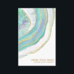 Carte De Visite *~* Agencement de la Parties scintillant d'or de l<br><div class="desc">Géologue lapidaire et tranche de dalle de galle d'Agate de Géode Pastel sur Arrière - plan blanc. Personnalisez-vous avec les informations professionnelles.* Energy Enhanced BOHO GOLD GLIITTER Rainbow PASTEL MINT VERT BLEU TURQUOISE OR, PARTIES SCINTILLANT dorée pétillante groupes AGATE et MAGICAL GOLD Faux Parties scintillant et Faux Gold Foil. TAILLE...</div>