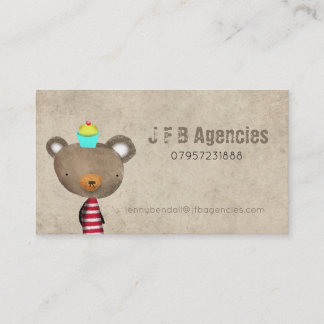 Carte De Visite Agences d'agent de vente de logo de parti