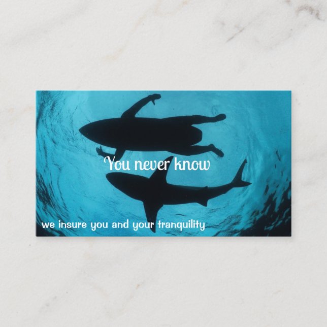 Carte De Visite Agent d'assurance du consultant en assurance (Devant)