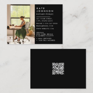 Carte De Visite Agent de signature de notaire minimaliste - Profes