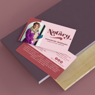 Carte De Visite Agent de signature de prêt de crédit de photo rétr