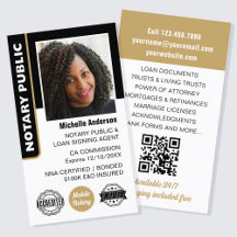 Agent de signature de prêt public notaire ID photo