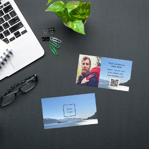 Carte De Visite Agent de voyage vacances photo de tourisme