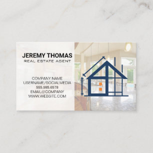 Carte De Visite Agent immobilier Cuisine Locations