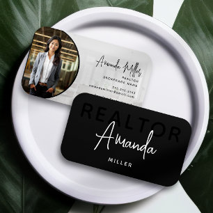 Carte De Visite Agent immobilier de courtier immobilier unique mod