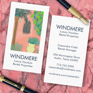 Carte De Visite Agent immobilier de luxe Realtor Gestionnaire de p