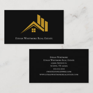 Carte De Visite Agent immobilier Maison Entreprise