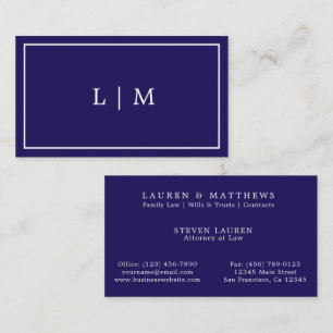 Carte De Visite agent immobilier simple minimaliste