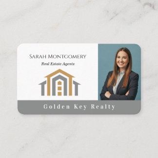 Carte De Visite Agents immobiliers promoteurs modernes