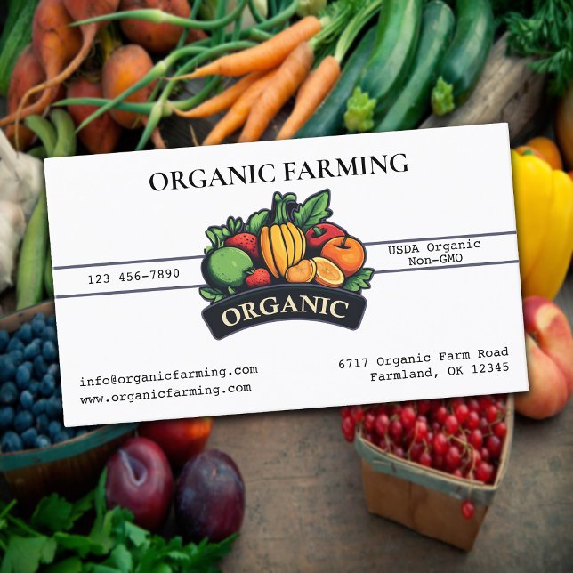 Carte De Visite Agriculture biologique (Créateur téléchargé)