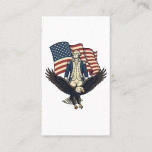 Carte De Visite Aigle Patriotique et Général Colonial Vintage Vect