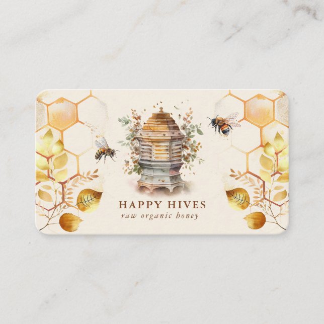 Carte De Visite Aiguille Bee Hive (Devant)