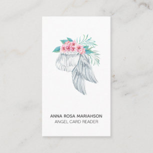 Carte De Visite *~* Aile simple de bouquet floral