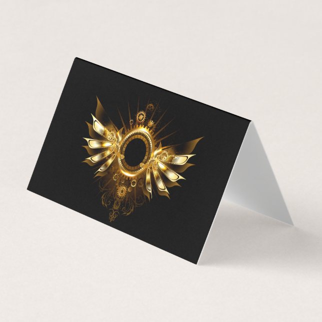 Carte De Visite ailes Steampunk (Devant)