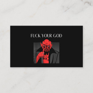 Carte De Visite Aist Goat Satan Baphomet GIft