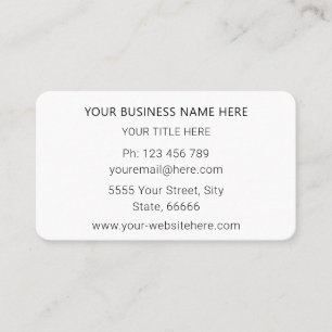 Carte De Visite Ajouter Logo, Nom, Titre, Téléphone, E-mail, Adr