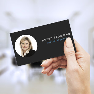 Carte De Visite Ajouter Modèle Photo Insertion Pour Professionnels